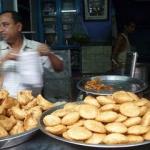 Cachori, street food in Delhi