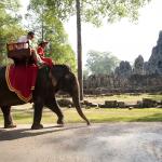 Elephant Ride in Siem Riep