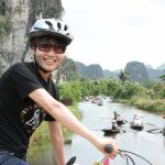 Biking in Ninh Binh, Vietnam