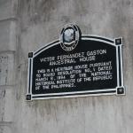 Marker at Balay Negrense Museum located at Cinco de Noviembre St., Silay City.