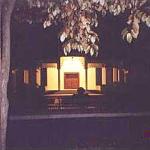 Main chapel by night.