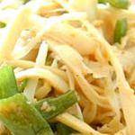 Bamboo shoots in a Thai dish