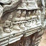 One of the door lintels at Banteay Thom, Siem Reap, Cambodia.