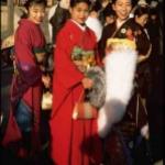 Each year, on the 15th of January, Japan celebrates Coming of Age Day. On this occasion, dressed in their most elaborate finery, young men and women who turned 20 years old during the previous year attend ceremonies at Shinto shrines to hear dignitaries offer their wisdom on the privileges and responsibilities of adult life.