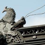 Detail of roof, Da Cheng gate, Confucius temple.