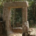 Constructed in the late 10th century, Ta Keo is a towering, plainly decorated temple-mountain dedicated to Shiva. Known as "the Mountain of the Golden Summit", it is the first temple to be constructed wholly of sandstone.