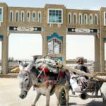 The Gate of Friendship at the Pakistan-Afghanistan border.