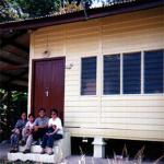 The house where the author grew up, in Kuala Lipis, Pahang, Malaysia.