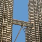 The Petronas Twin Towers, Kuala Lumpur, Malaysia.