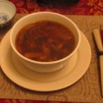 Hot & Sour Soup with Bamboo Shoots and Shitake Mushrooms