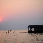 When it's full, the Tonle Sap lake covers an area of ten thousand square kilometers, making it the largest freshwater lake in Southeast Asia. Sunset on the lake is a good break from spending time at the temples. Be sure to bring a picnic basket.