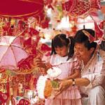 Chinatown gets ready for Lantern Festival.