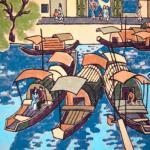 Tran Tuyet-Mai, Gia Hoi, 1992, woodblock, 19" x 14"