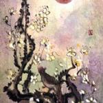 Watercolor and ink, 3 1/2" x 7"