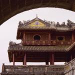 Under the gate to Hue's Imperial City