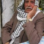 Arabic actor Salim Shwaikei in the Old City.