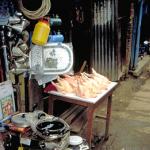 Chicken vendor, Asan Tol. The farther you venture down the lanes and alleys of this bazaar, the farther you will wander back in time.