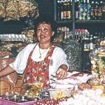 Lots and lots of exotic spices and other good things to create Thai food. The morning atmosphere at the market is a good spice itself, and the famous Thai smile is never far away.