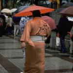 The Tokyo district of Rygoku is home of one of Japan's most famous Sumo wrestling facilities. Sumo wrestlers train very strenuously for their six annual basho tournaments, and must consume up to 10,000 calories a day to achieve and maintain their enormous stature. When they're not in training however, they can be seen strolling the city sidewalks wearing blue and white cotton robes called yukata.