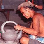 Pottery-making at Kam-Oa village, near Ban Chiang