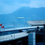 View from room number 9060 at the Regal. Air-traffic controllers don't have it any better.