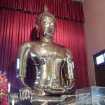 The solid gold Buddha at Wat Traimit weighs 5.5 tons.