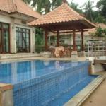 View of the private pool